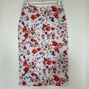 Floral Express Pencil Skirt
